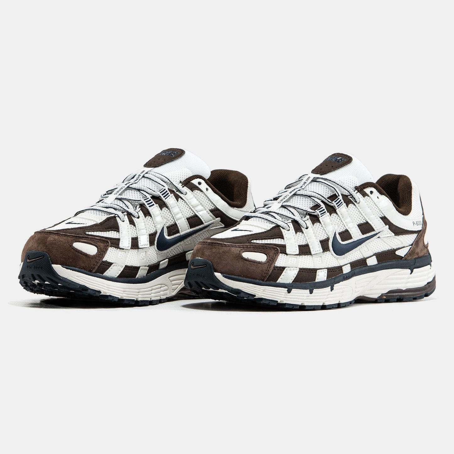 Nike P-6000 White Brown
