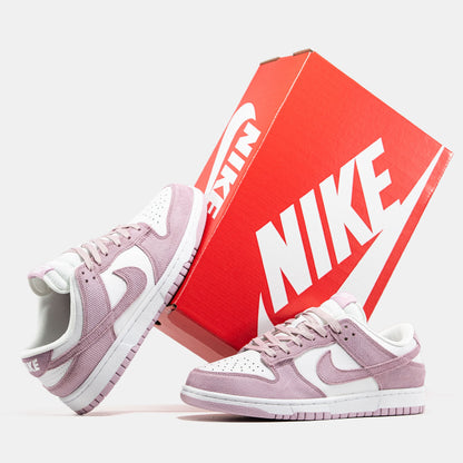 Nike SB Dunk White Pink Velvet