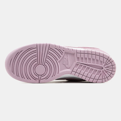 Nike SB Dunk White Pink Velvet