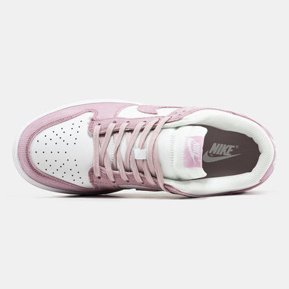 Nike SB Dunk White Pink Velvet