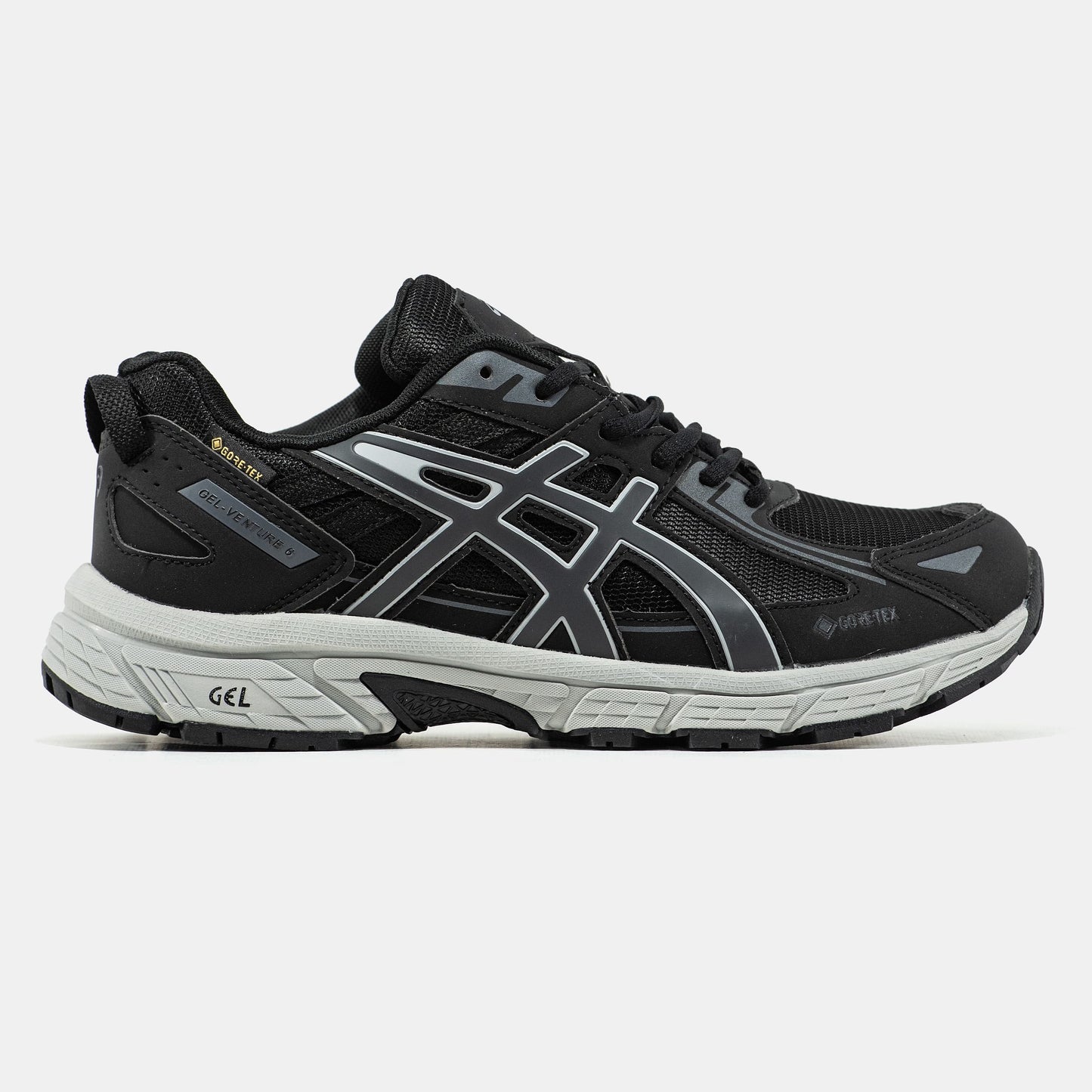 Asics Gel-Venture 6 Black Grey Gore-Tex Termo