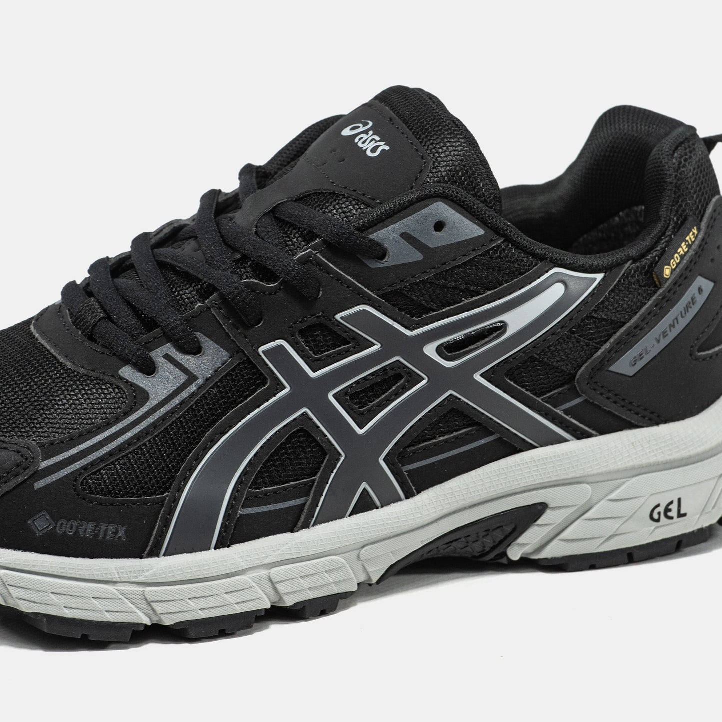 Asics Gel-Venture 6 Black Grey Gore-Tex Termo
