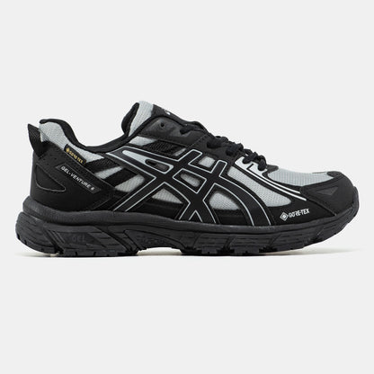 Asics Gel-Venture 6 Grey Black Gore-Tex Termo