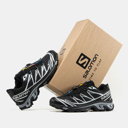 Salomon XT-6 Soft Ground Gore-Tex Termo Black Silver
