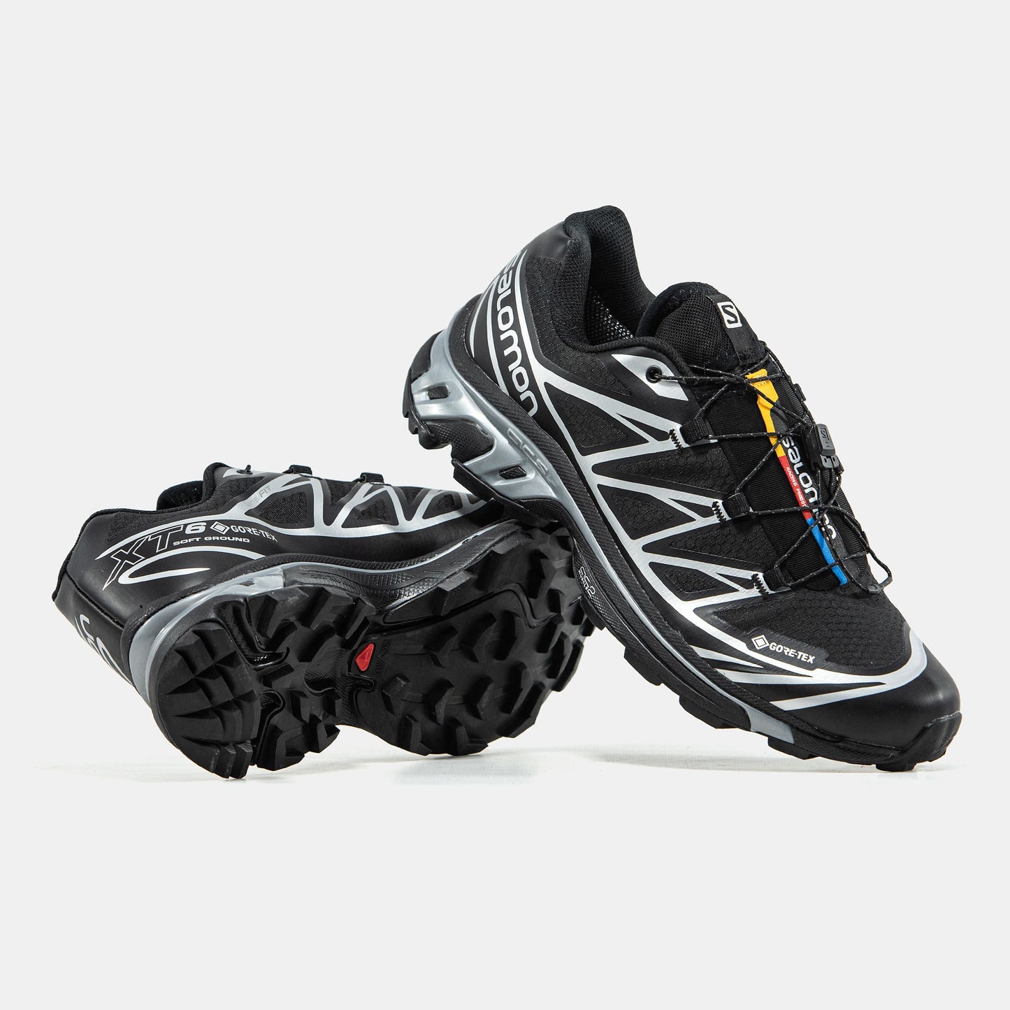 Salomon XT-6 Soft Ground Gore-Tex Termo Black Silver