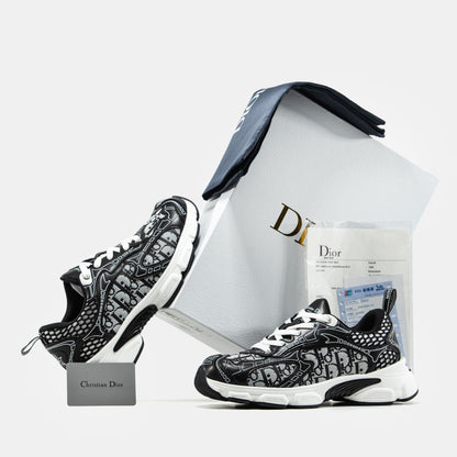 Christian Dior Chrono Sneaker Black White
