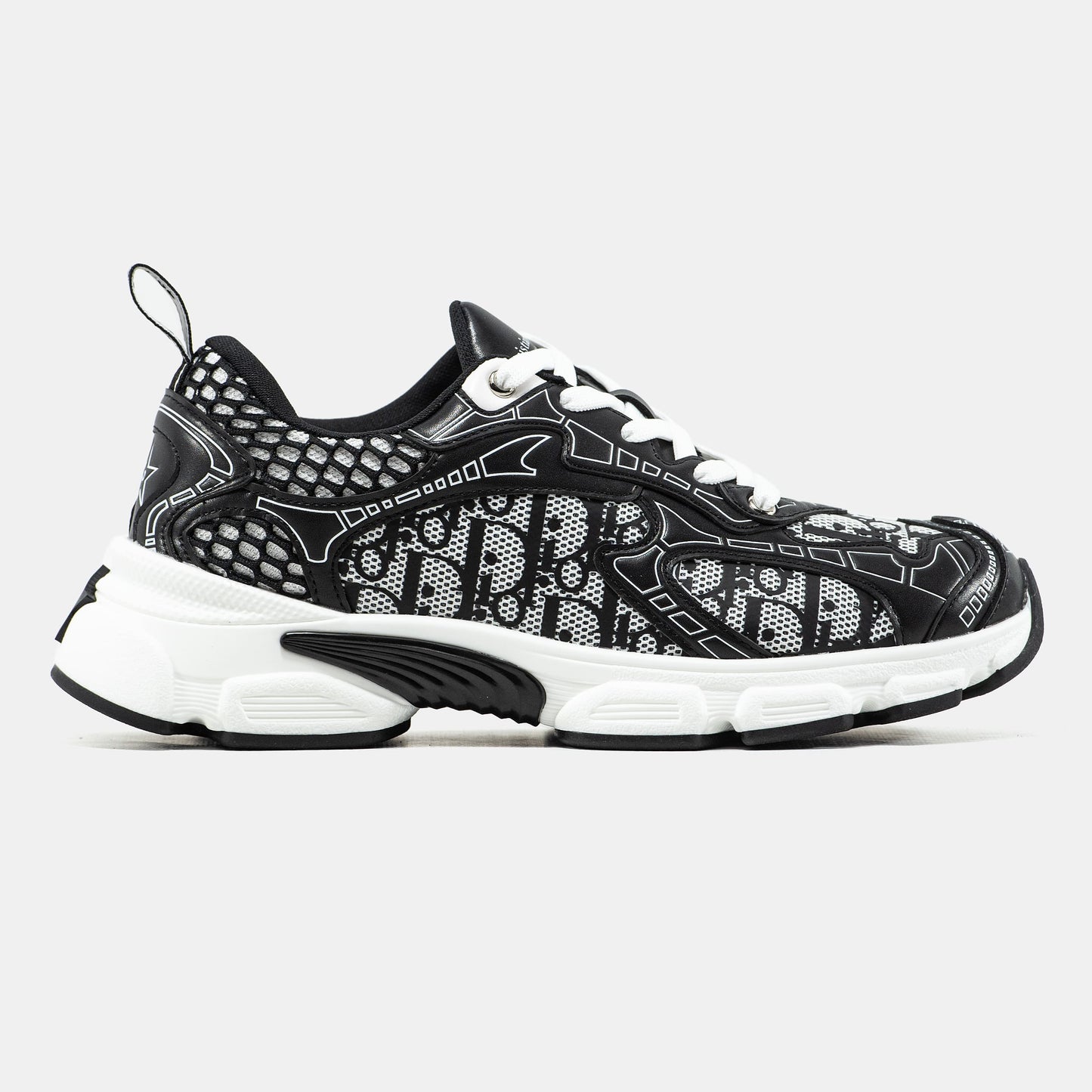 Christian Dior Chrono Sneaker Black White