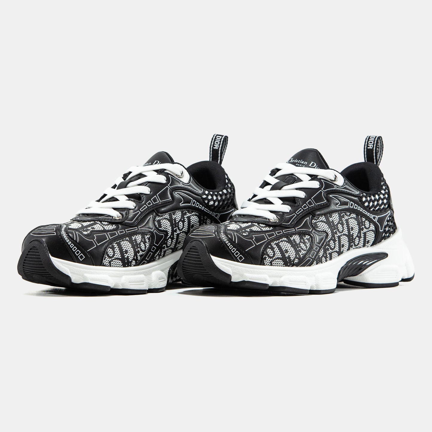 Christian Dior Chrono Sneaker Black White