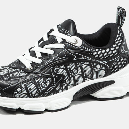 Christian Dior Chrono Sneaker Black White