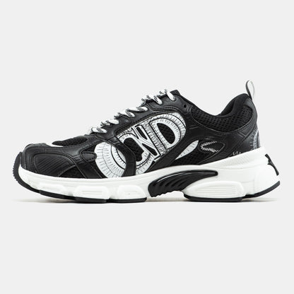 Dior Chrono Sneaker Black White Logo