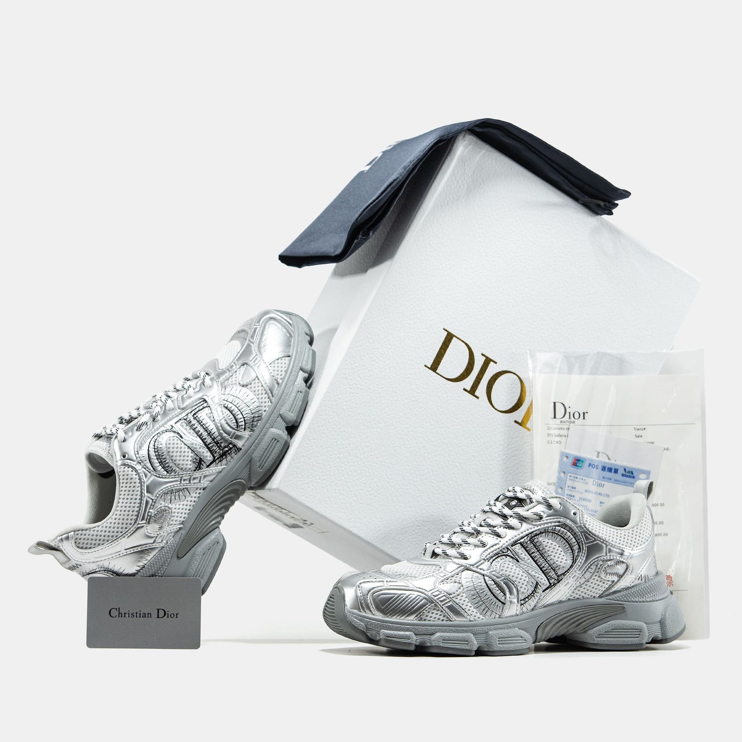 Christian Dior Chrono Sneaker Grey