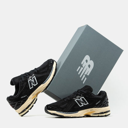 New Balance 1906R Black Suede Beige