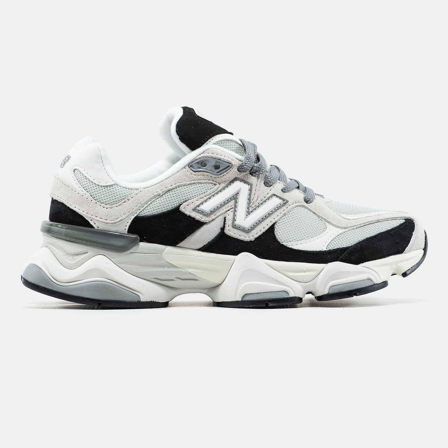 New Balance 9060 Black White Suede