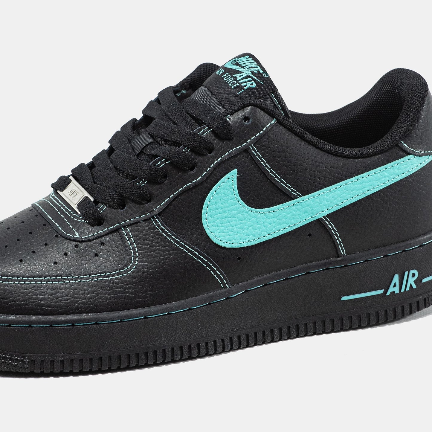 Nike Air Force 1 Low x Tiffany & Co Leather Black / HQ2037-002
