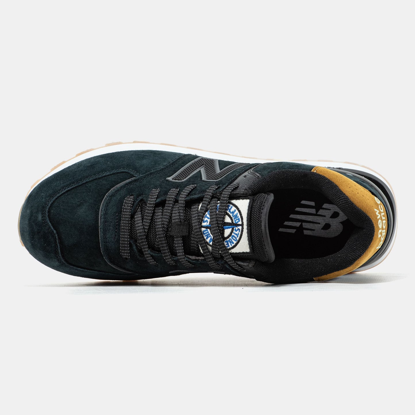 New Balance 574 x Stone Island Green Orange