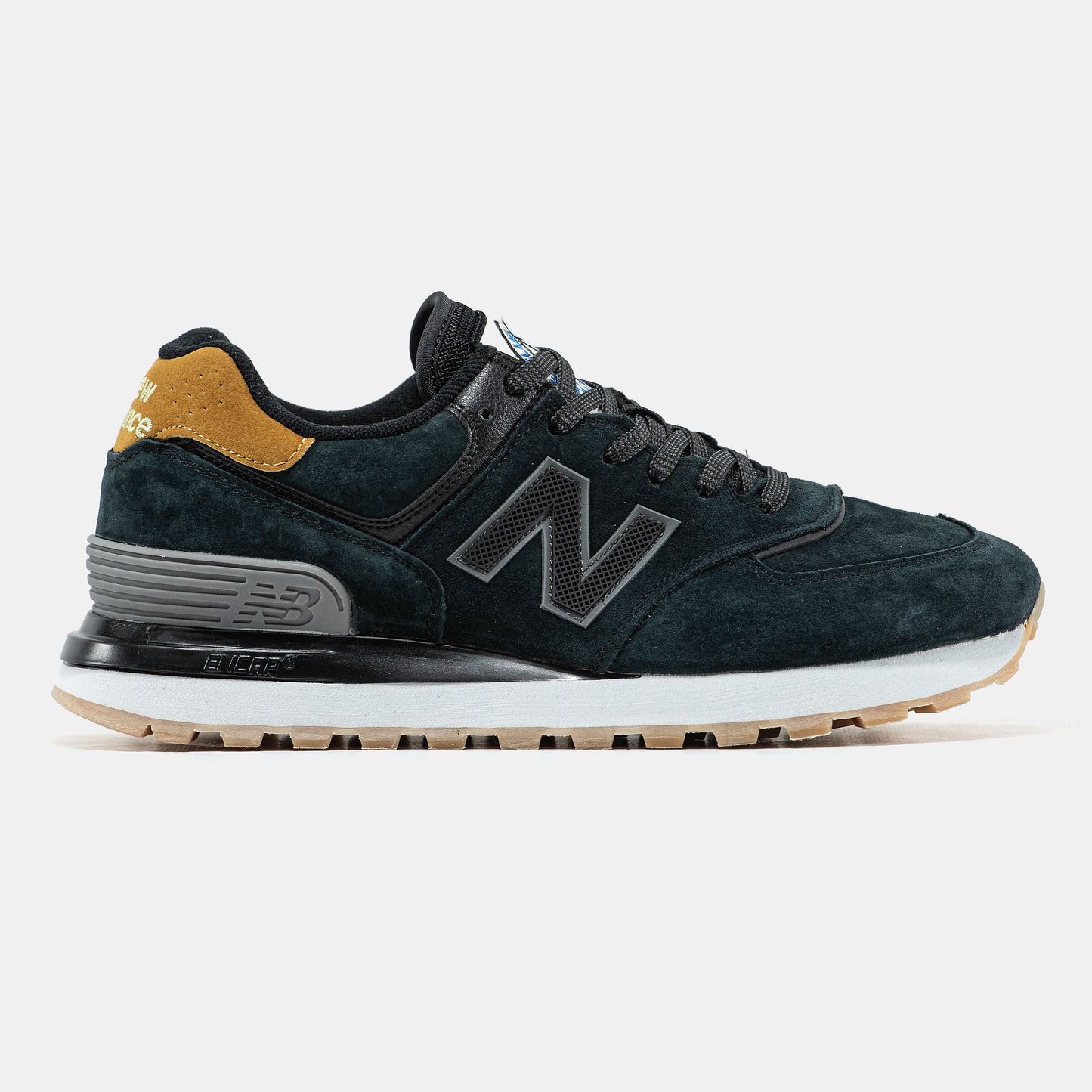 New Balance 574 x Stone Island Green Orange