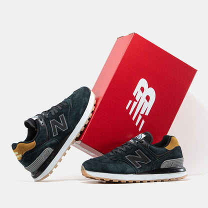 New Balance 574 x Stone Island Green Orange