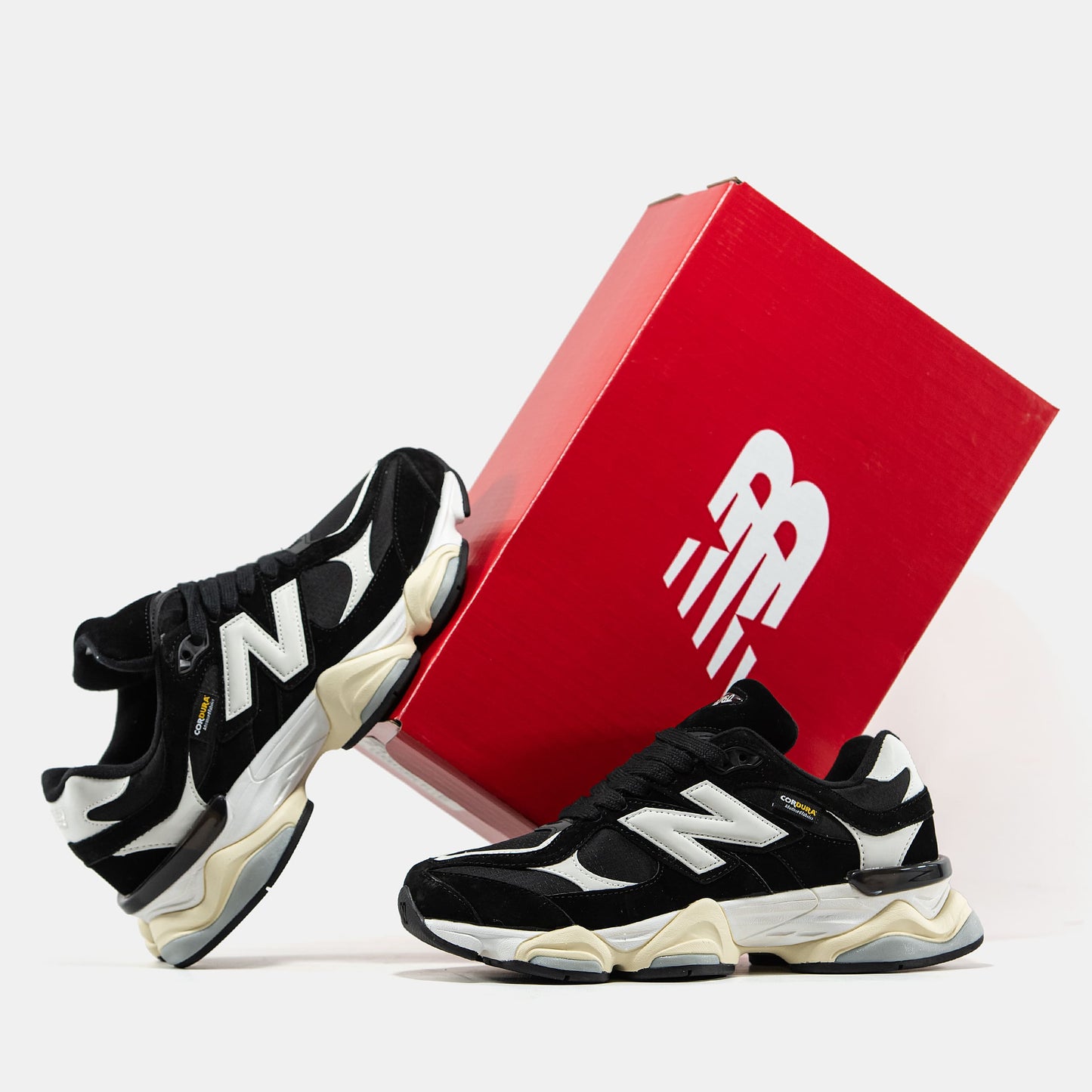 New Balance 9060 Cordura Black White