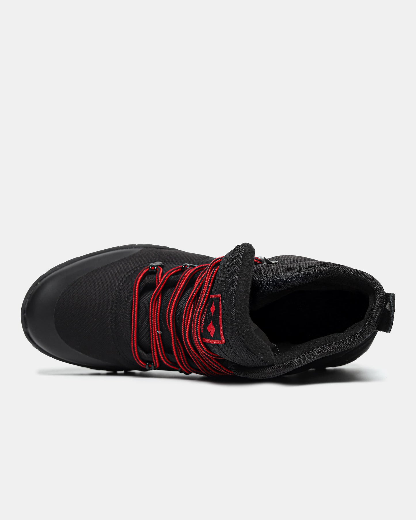 Columbia Fairbanks Omni-Heat Boots Black Red