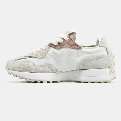 New Balance 327 Beige White Suede