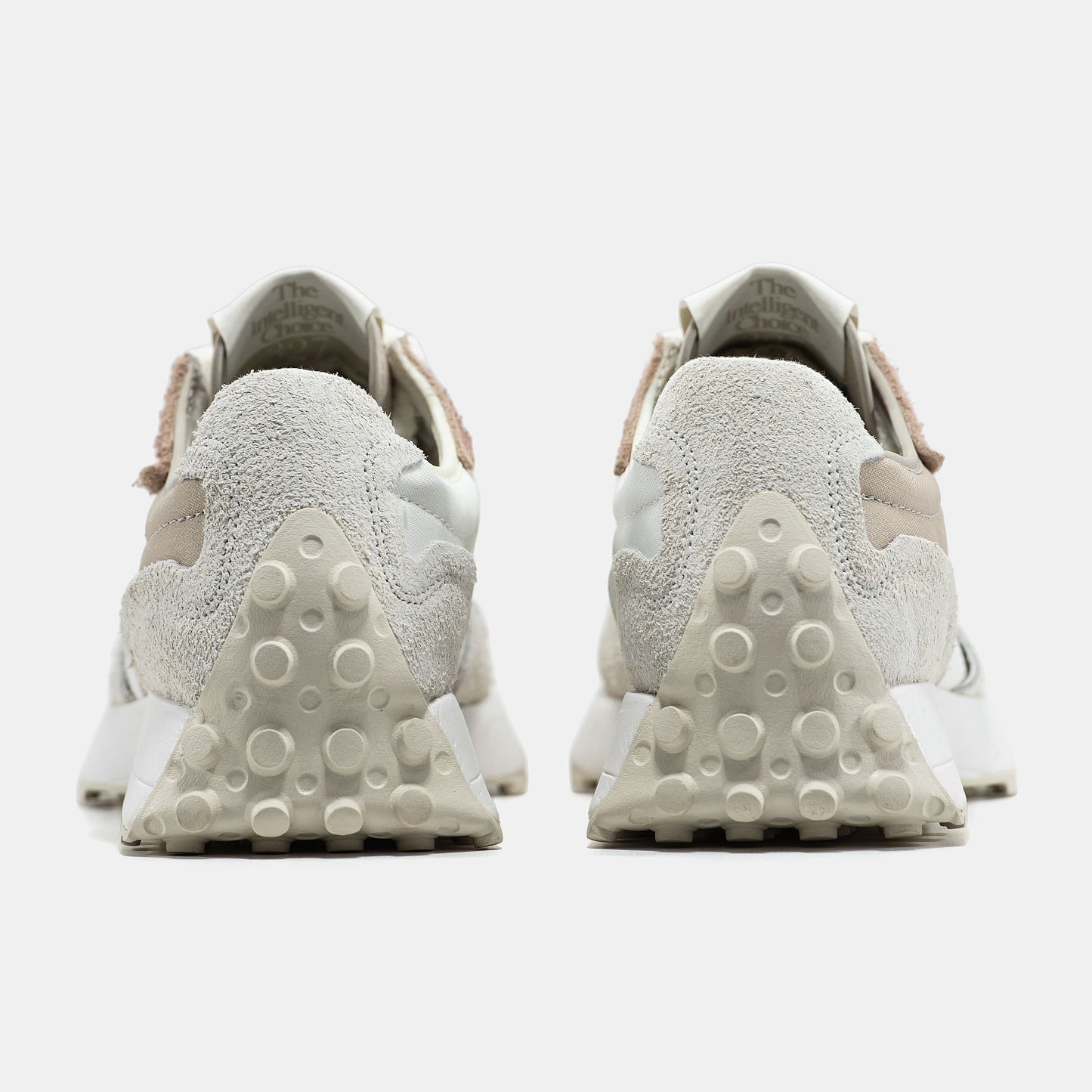 New Balance 327 Beige White Suede