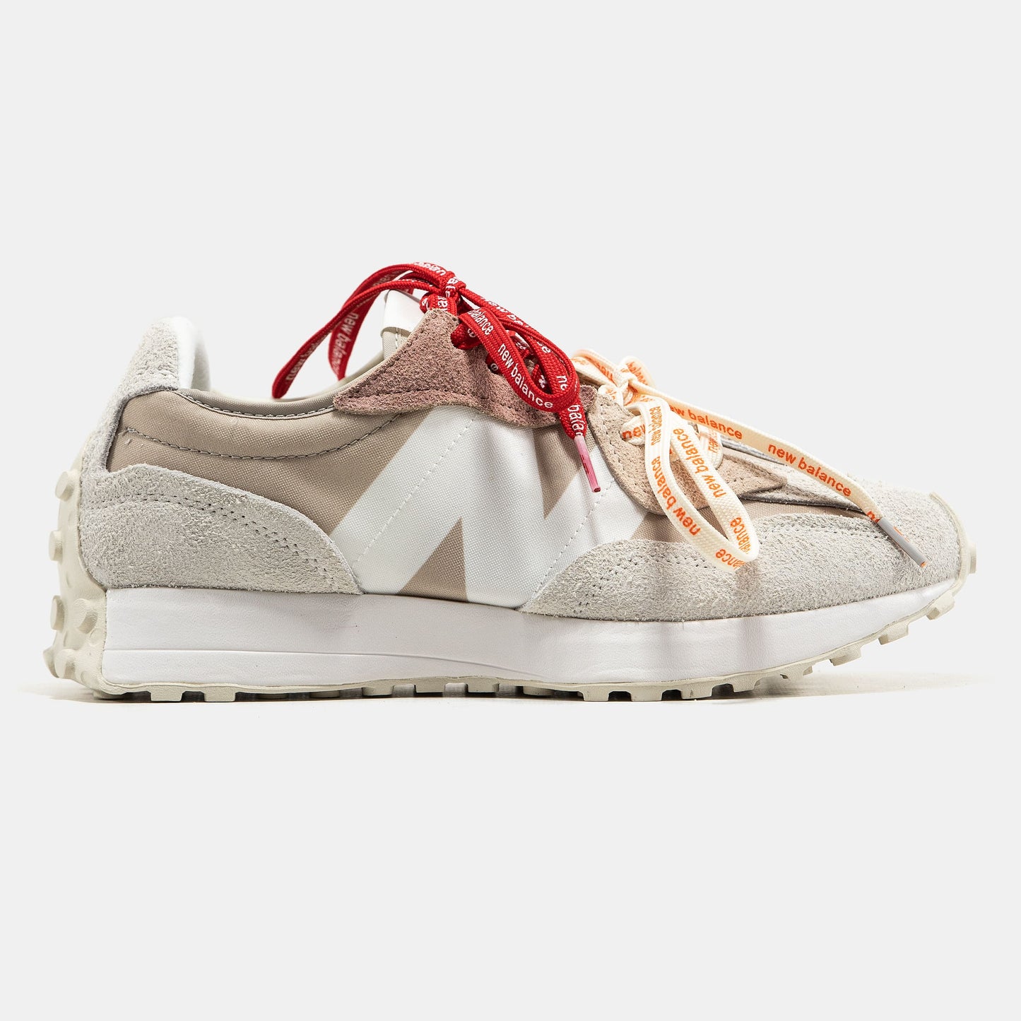 New Balance 327 Beige Red