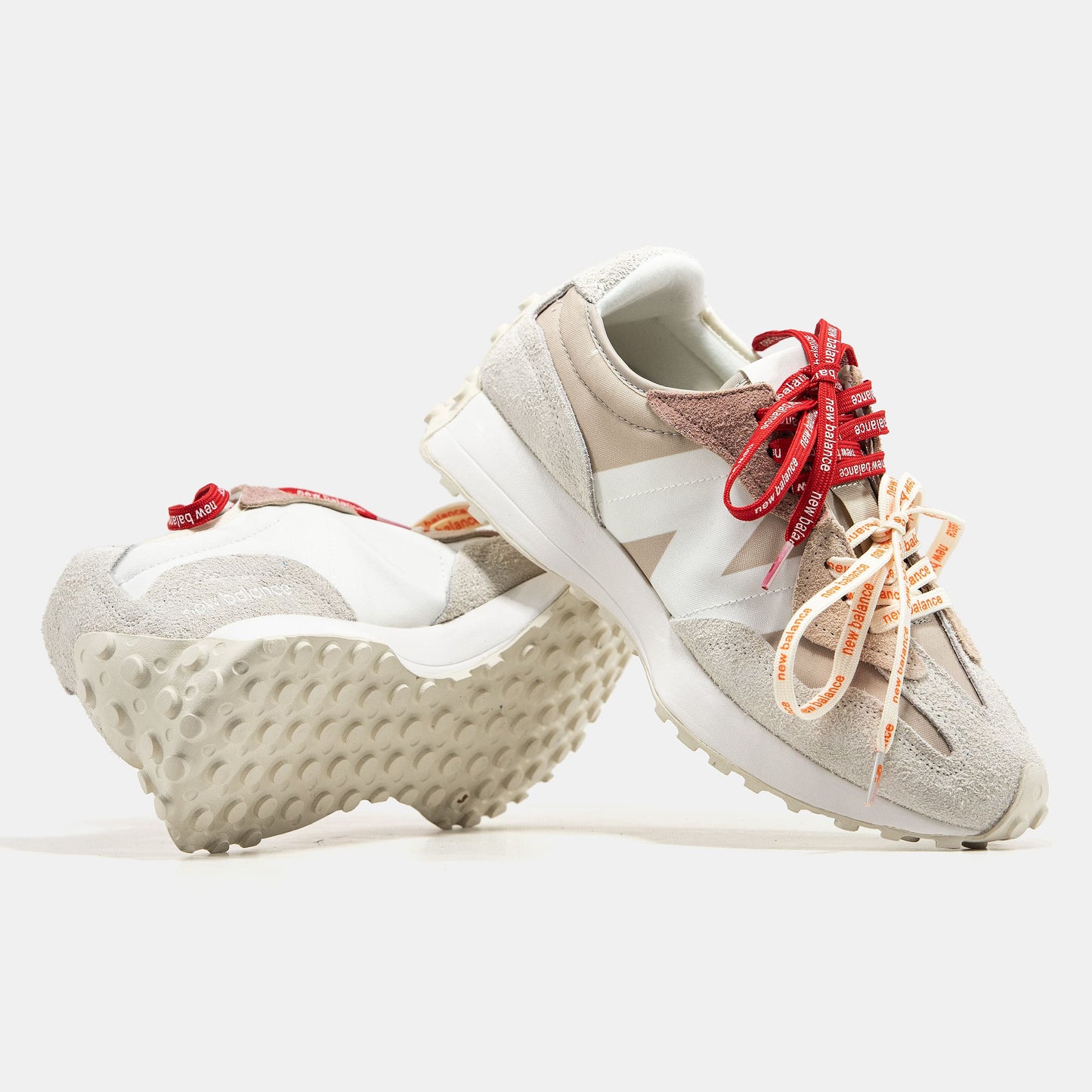 New Balance 327 Beige Red