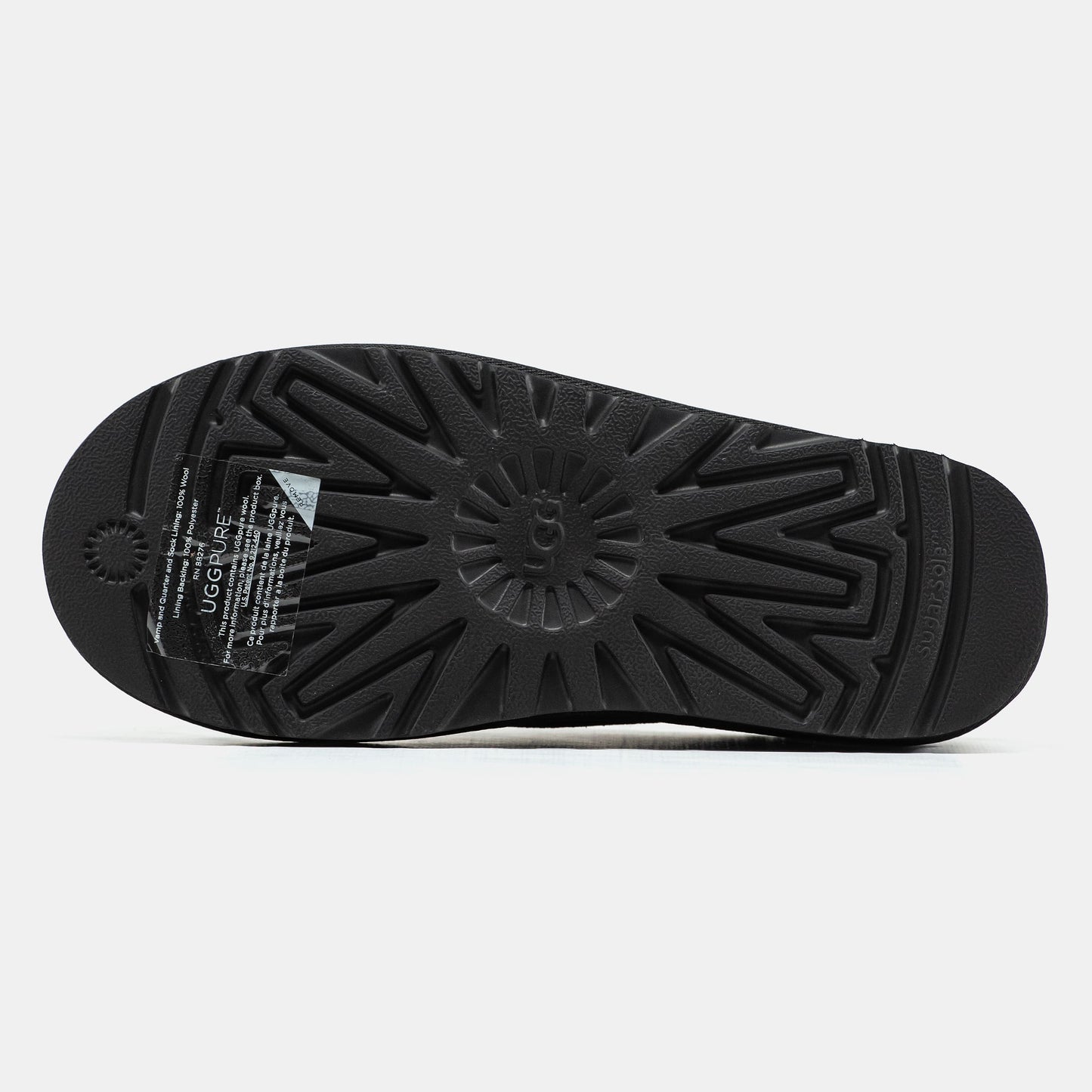 UGG Tasman Black White