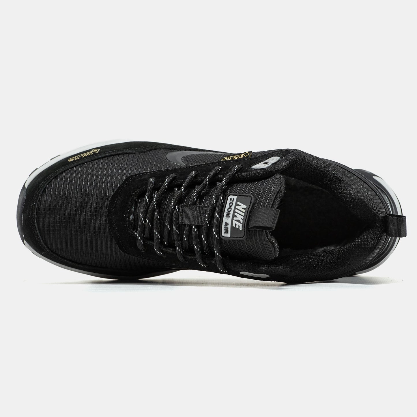 Nike Rivah Gore-Tex Black White Хутро