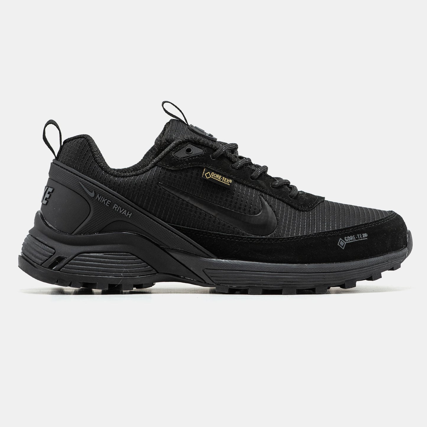 Nike Rivah Gore-Tex All Black Хутро