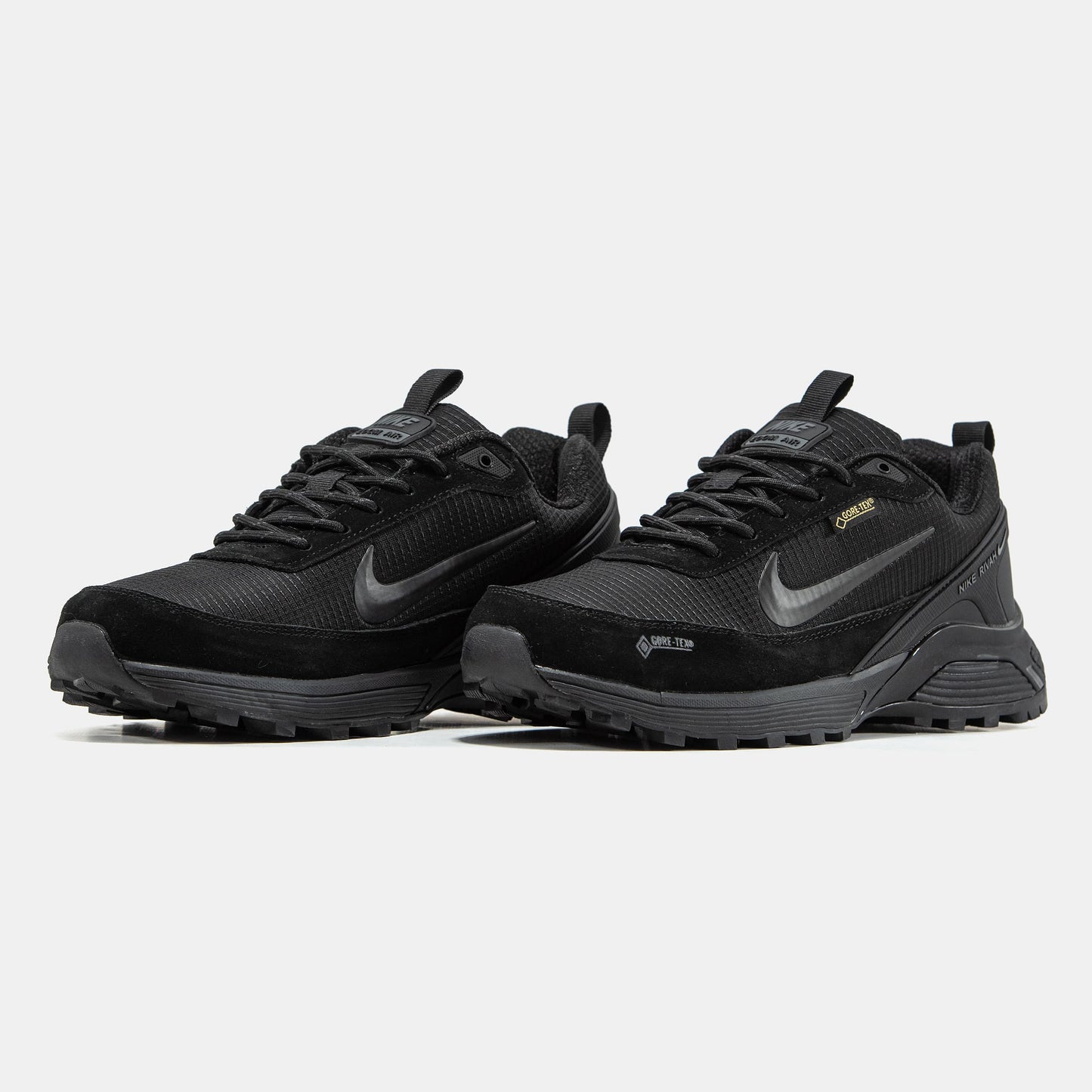 Nike Rivah Gore-Tex All Black Хутро