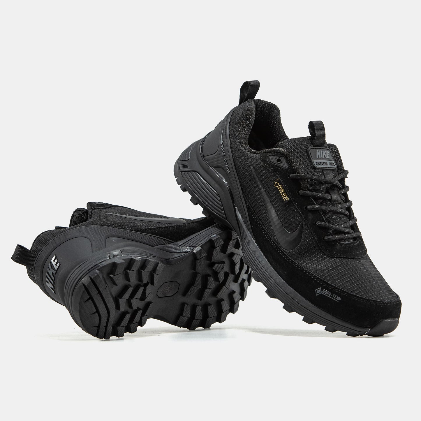 Nike Rivah Gore-Tex All Black Хутро