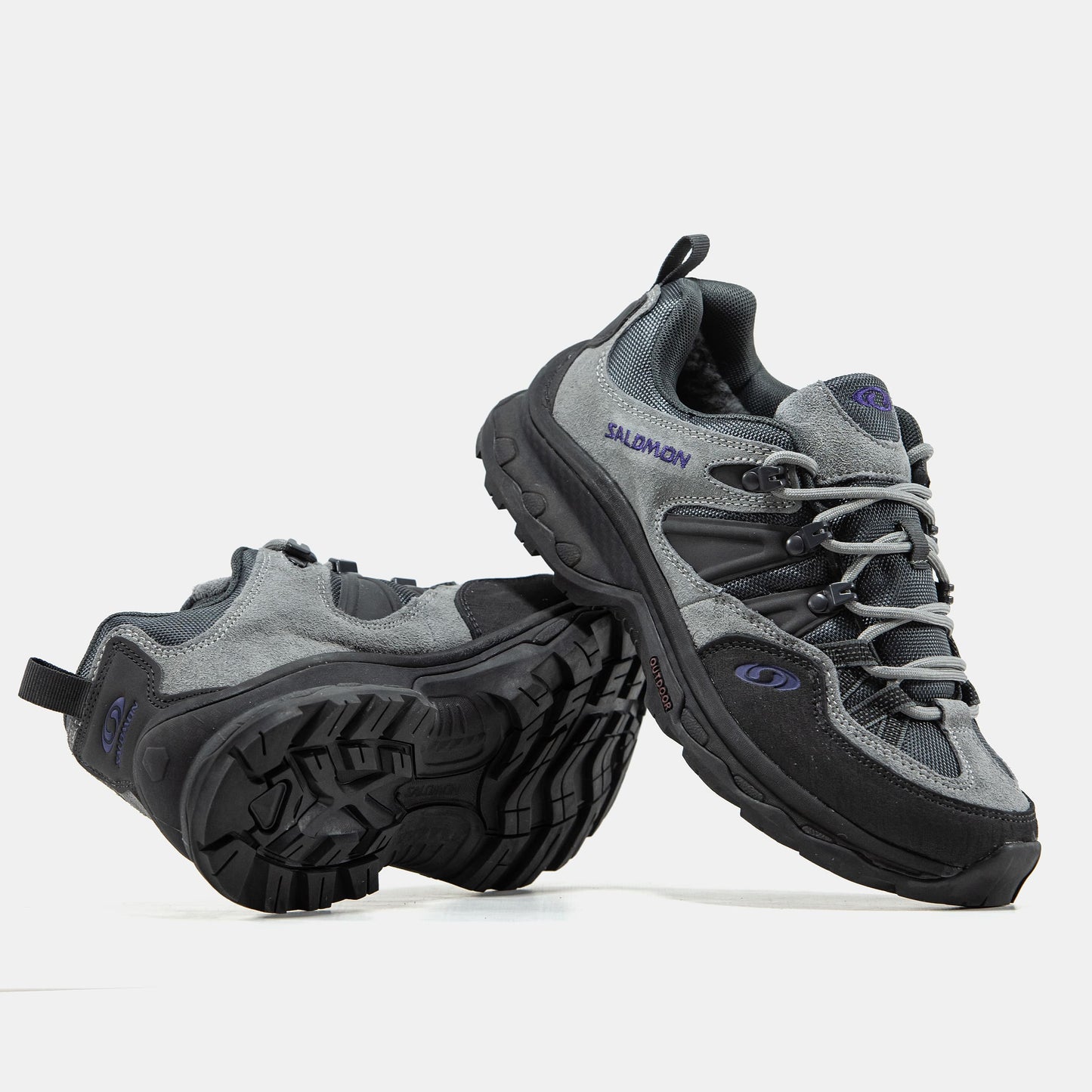 Salomon XT-Quest 2 Grey Black Хутро