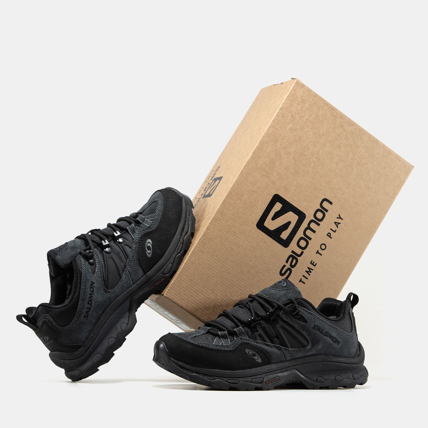 Salomon XT-Quest 2 Dark Grey Black Хутро