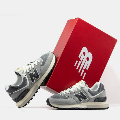 New Balance 574 All Grey White