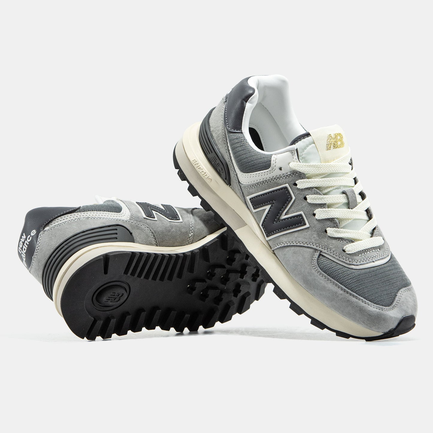 New Balance 574 All Grey White