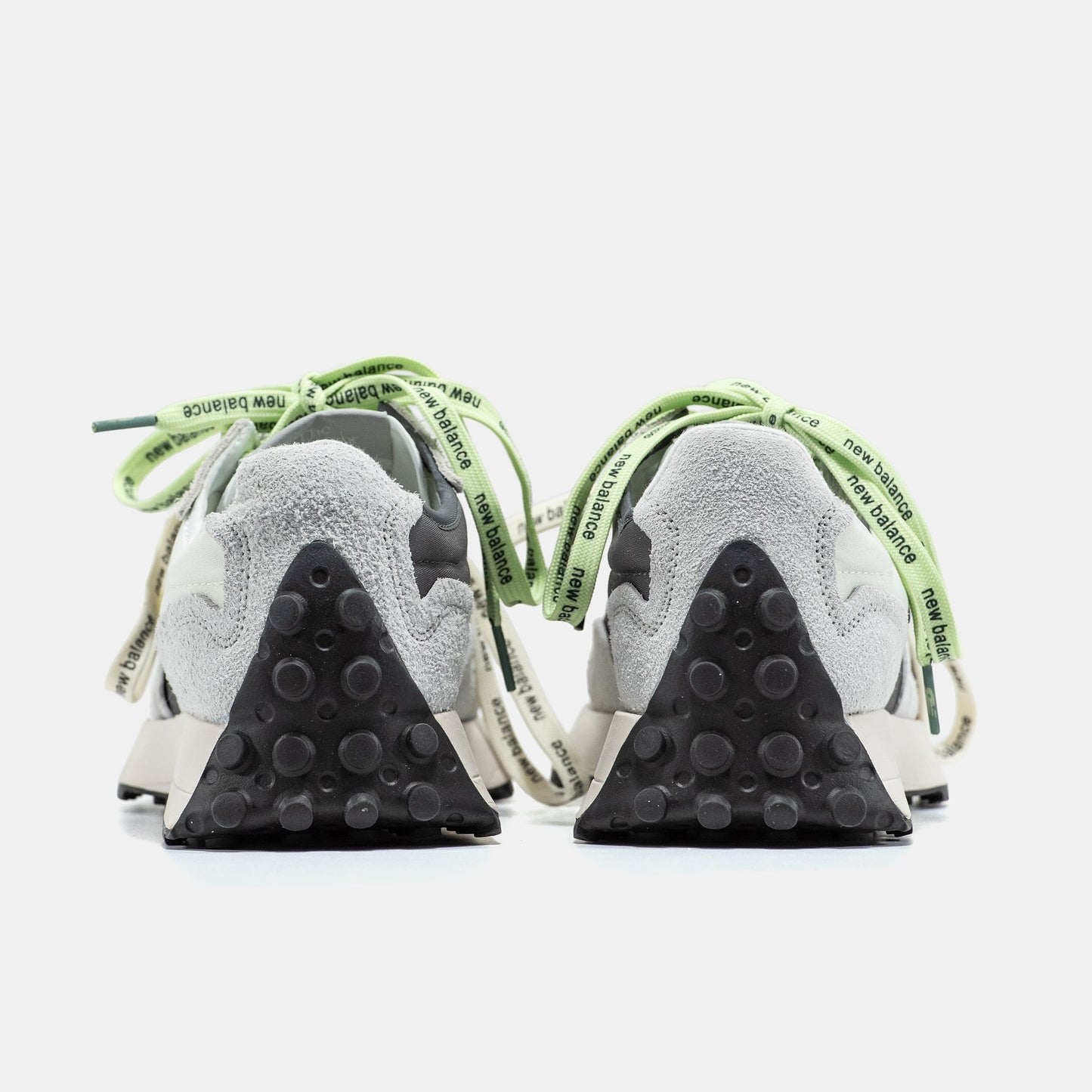 New Balance 327 Grey 2 Shades | Grey Extreme Laces