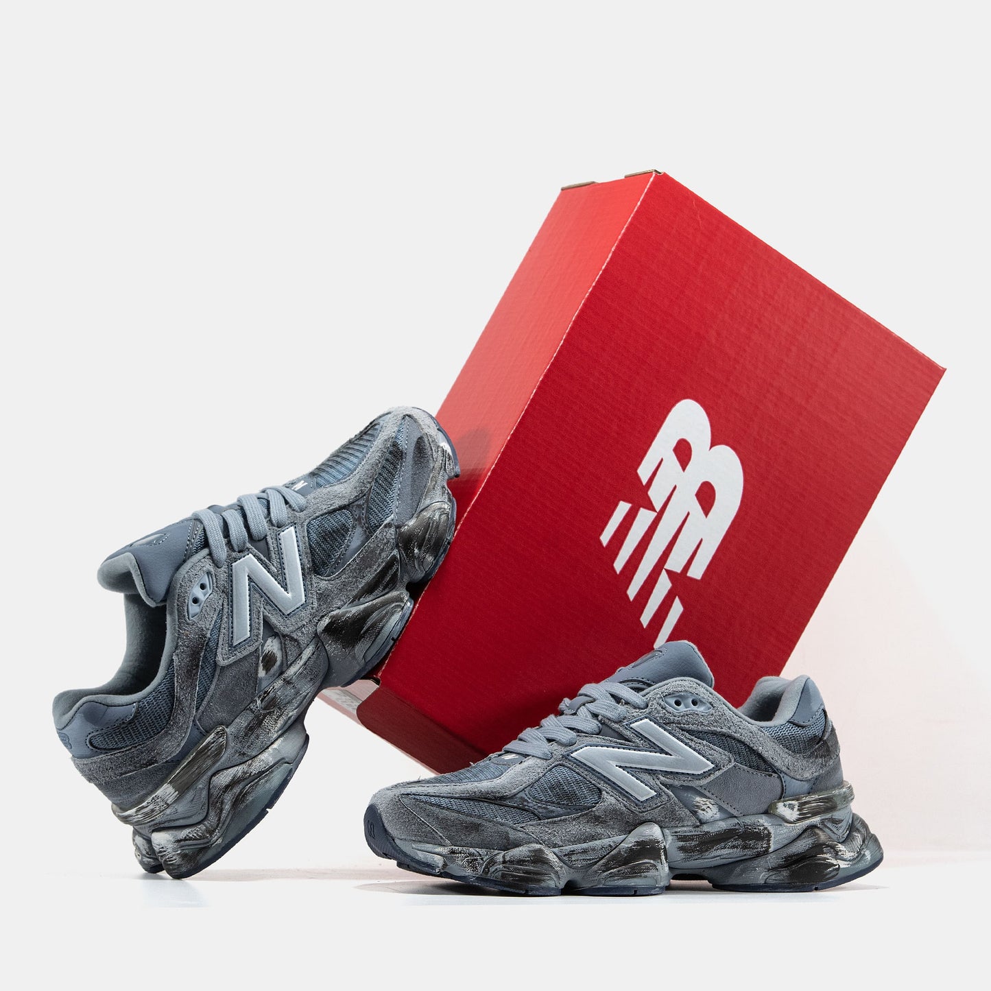 New Balance 9060 All Grey Custom