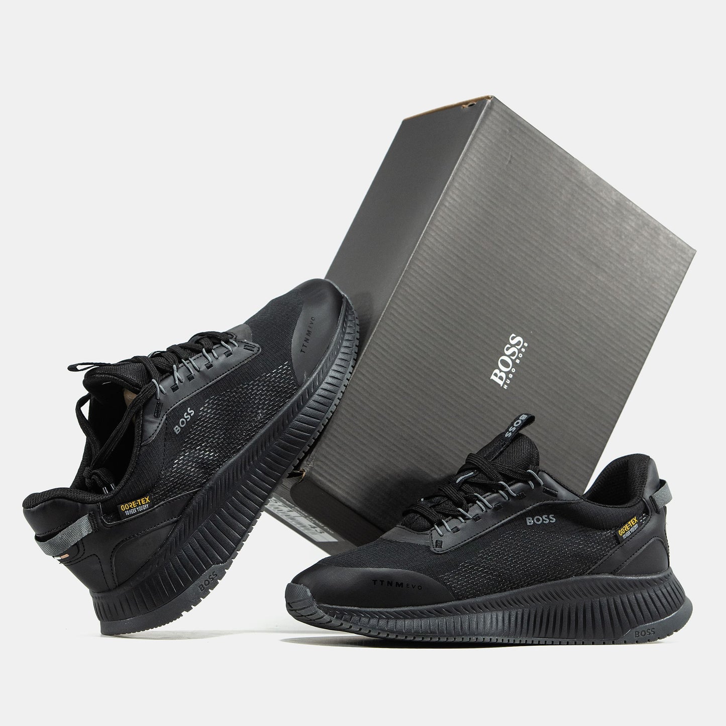 Hugo Boss Titanium Runn Evo Gore-Tex Black