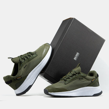 Hugo Boss Titanium Runn Evo Gore-Tex Olive