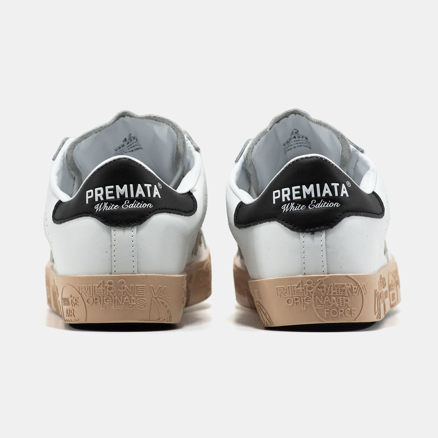 Premiata Steven White Beige