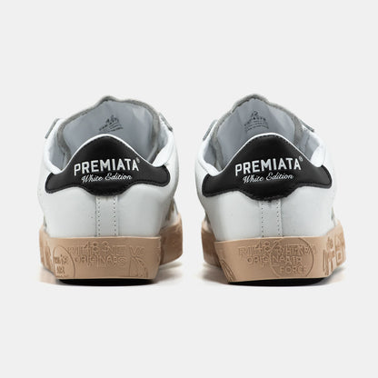 Premiata Steven White Beige