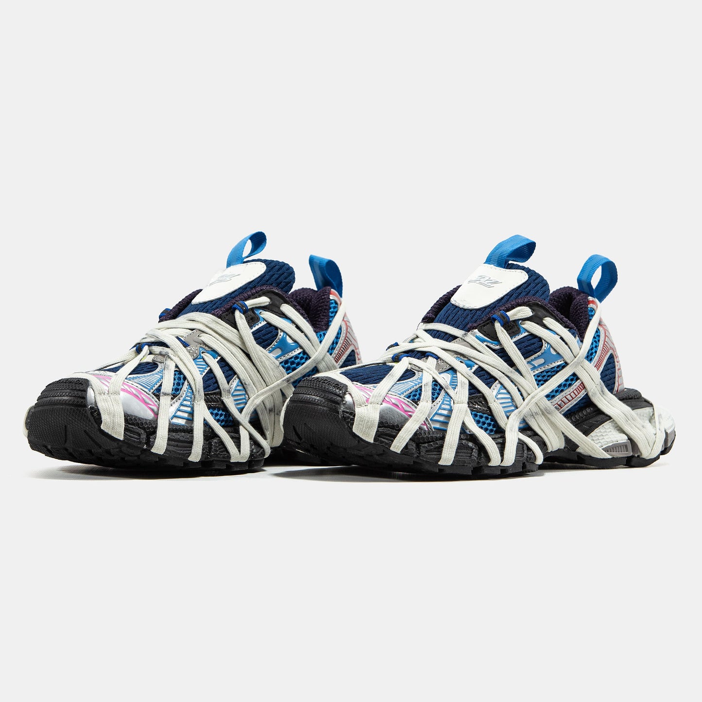 Balenciaga 3XL Extreme Lace Black Blue Red