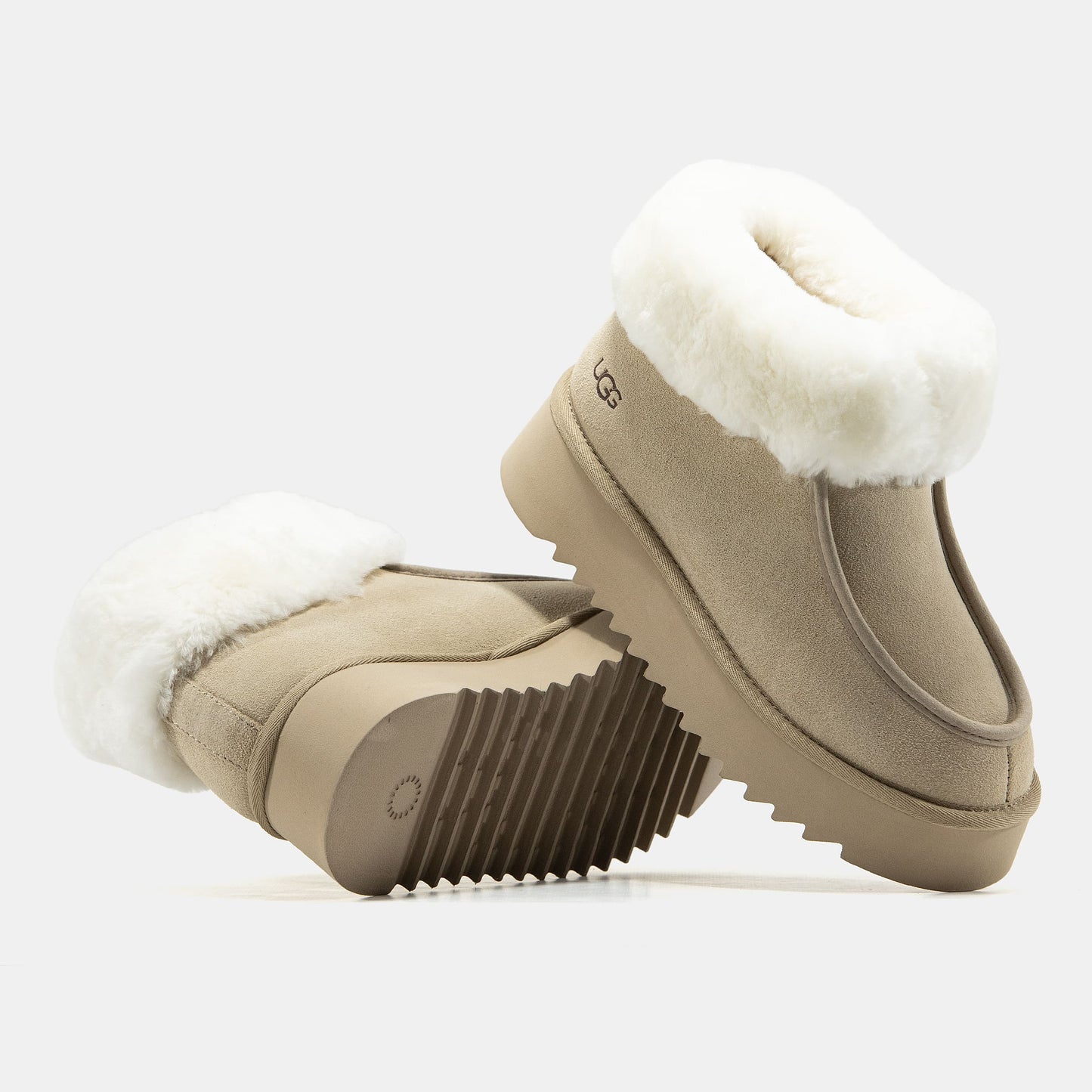 UGG Funkarra Platform Beige