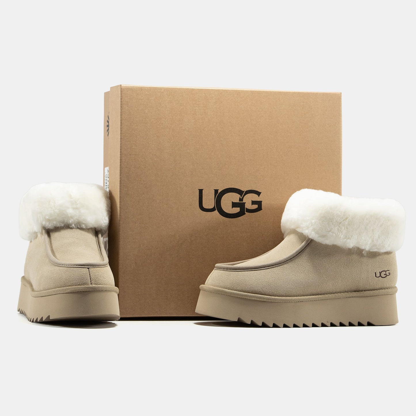 UGG Funkarra Platform Beige