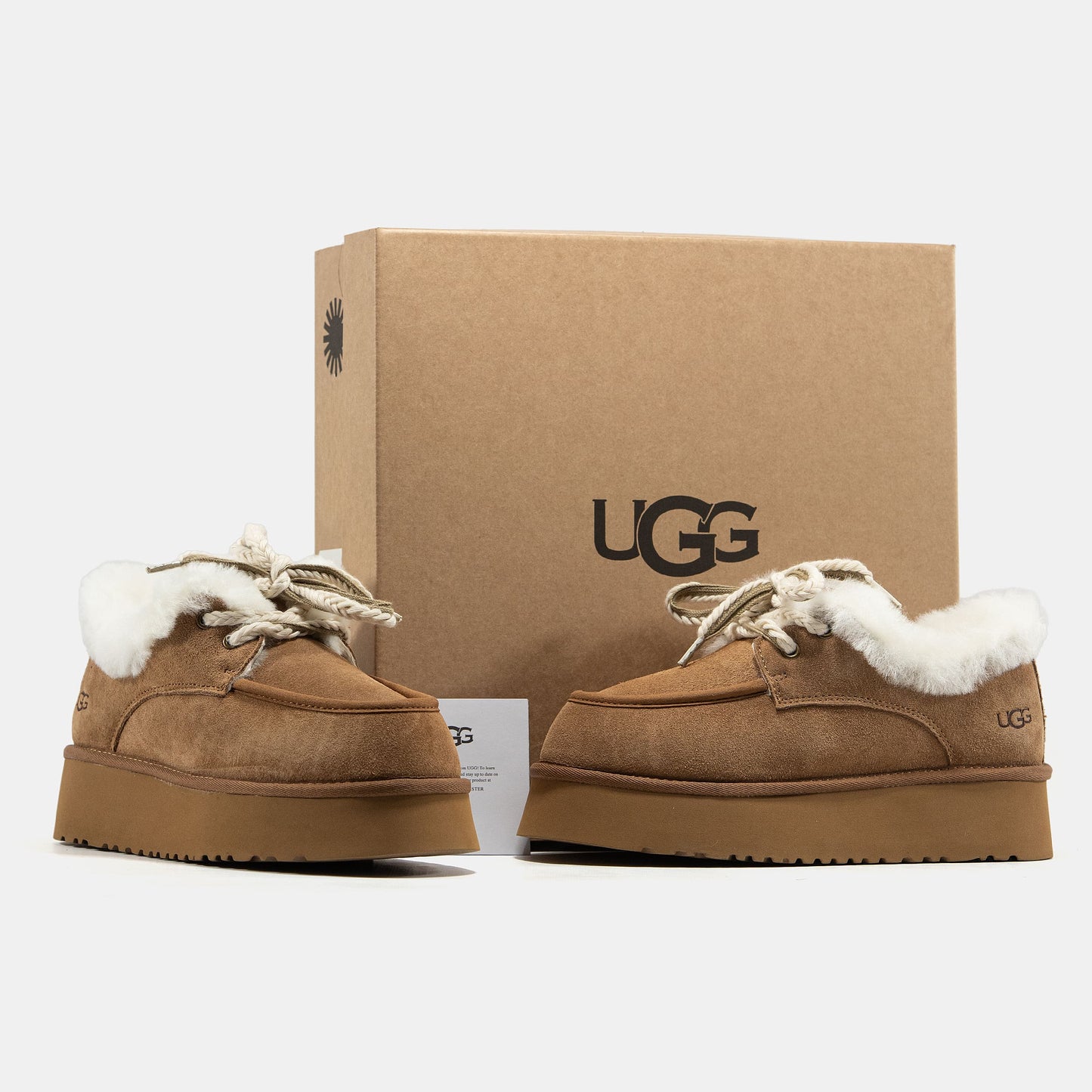 UGG Funkarra Platform Chestnut