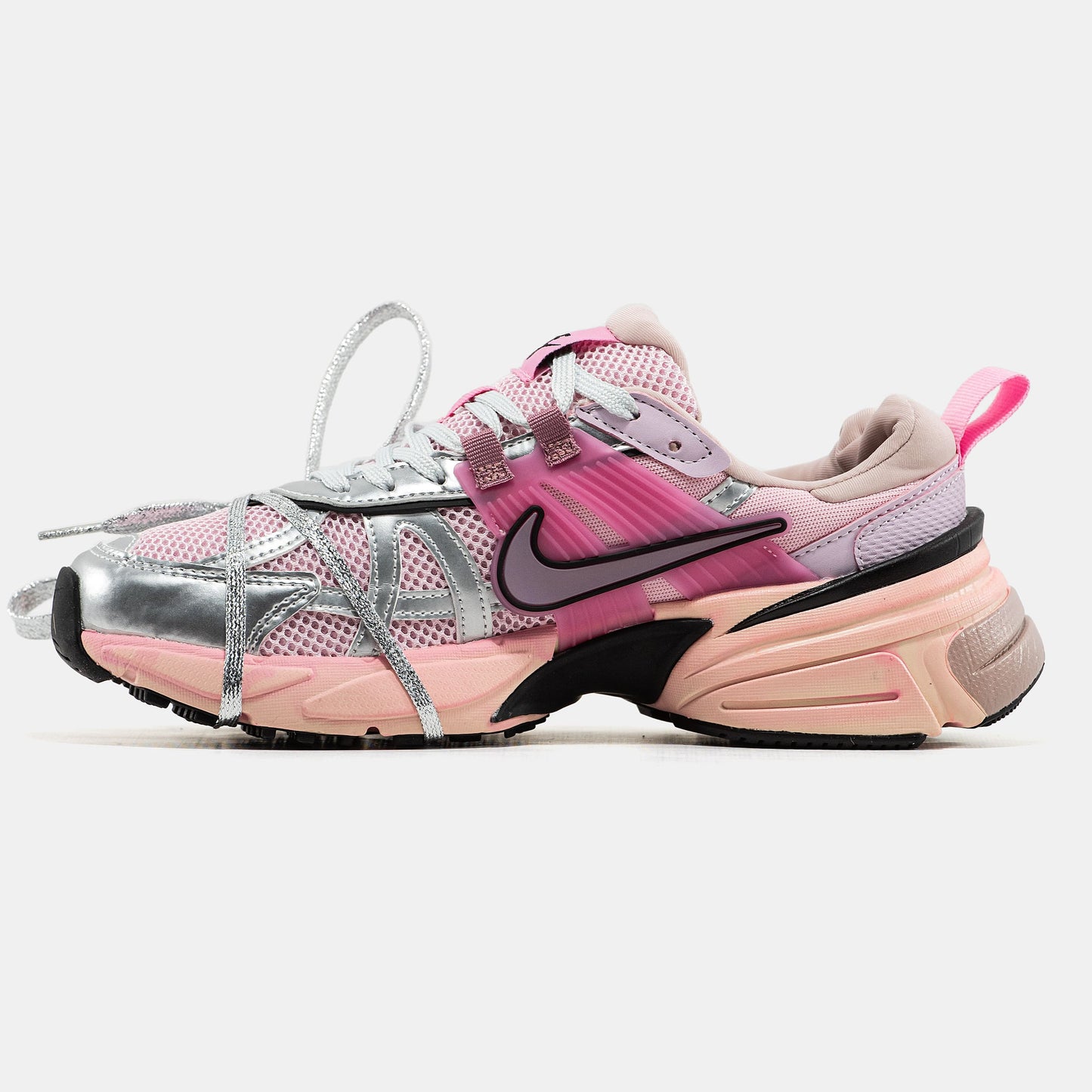 Nike V2K Run Pink Silver