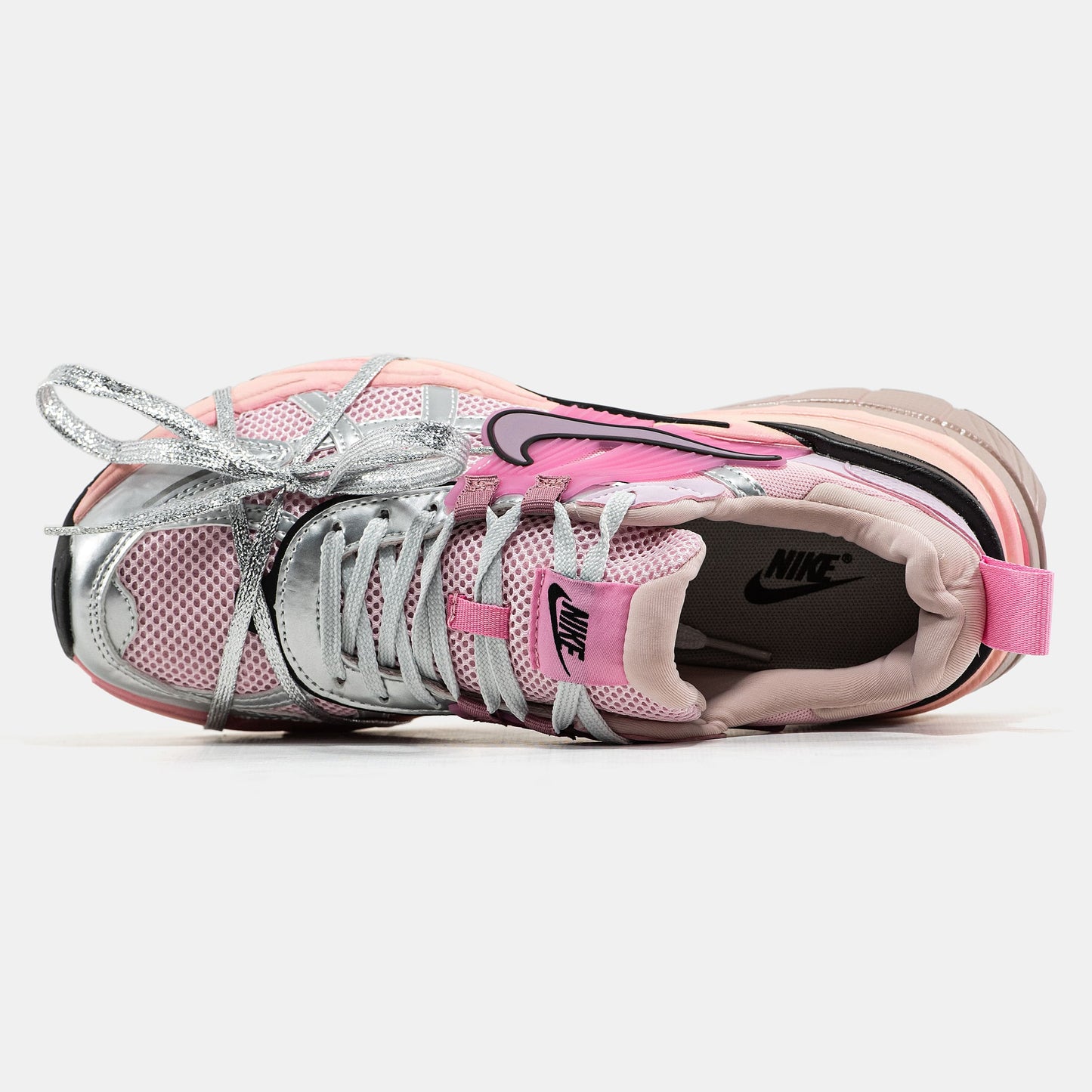 Nike V2K Run Pink Silver