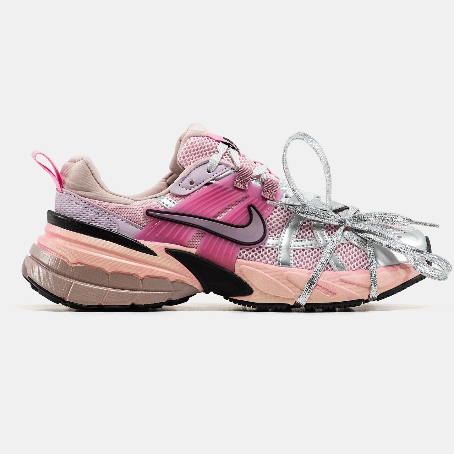 Nike V2K Run Pink Silver