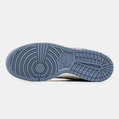 Nike SB Dunk Low Blue White Pink Logo